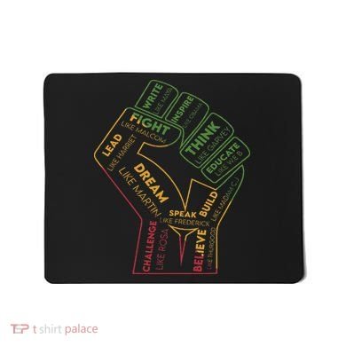 Dream Like Martin Lead Like Harriet Black History Pride Mousepad