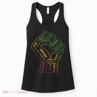 Dream Like Martin Lead Like Harriet Black History Pride Women's Tank Top thumb 0