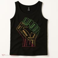 Dream Like Martin Lead Like Harriet Black History Pride Tank Top thumb 2