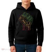 Dream Like Martin Lead Like Harriet Black History Pride Kids Hoodie thumb 4
