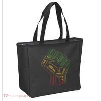 Dream Like Martin Lead Like Harriet Black History Pride Tote Bag thumb 2