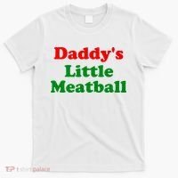 Daddys Little Meatball Funny Italian Joke T-Shirt thumb 0