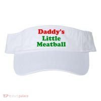 Daddys Little Meatball Funny Italian Joke Visor thumb 0