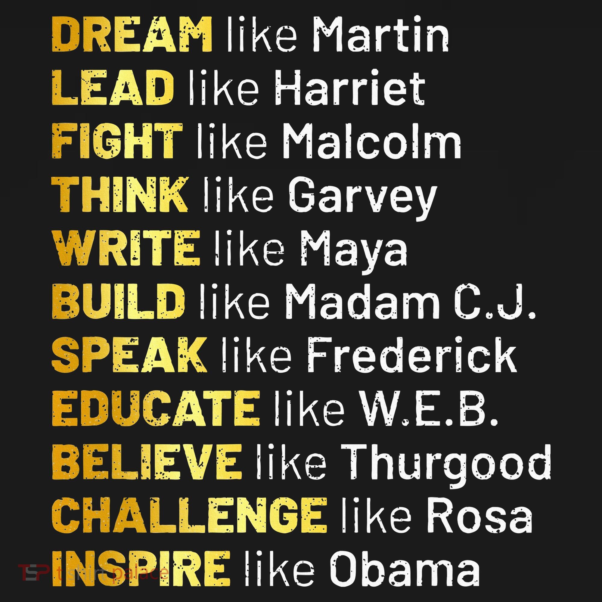 Dream Like Martin Lead Like Harriet Black History Month Women's Hoodie