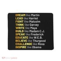 Dream Like Martin Lead Like Harriet Black History Month Mousepad thumb 0