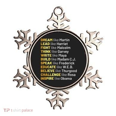 Dream Like Martin Lead Like Harriet Black History Month Ornament