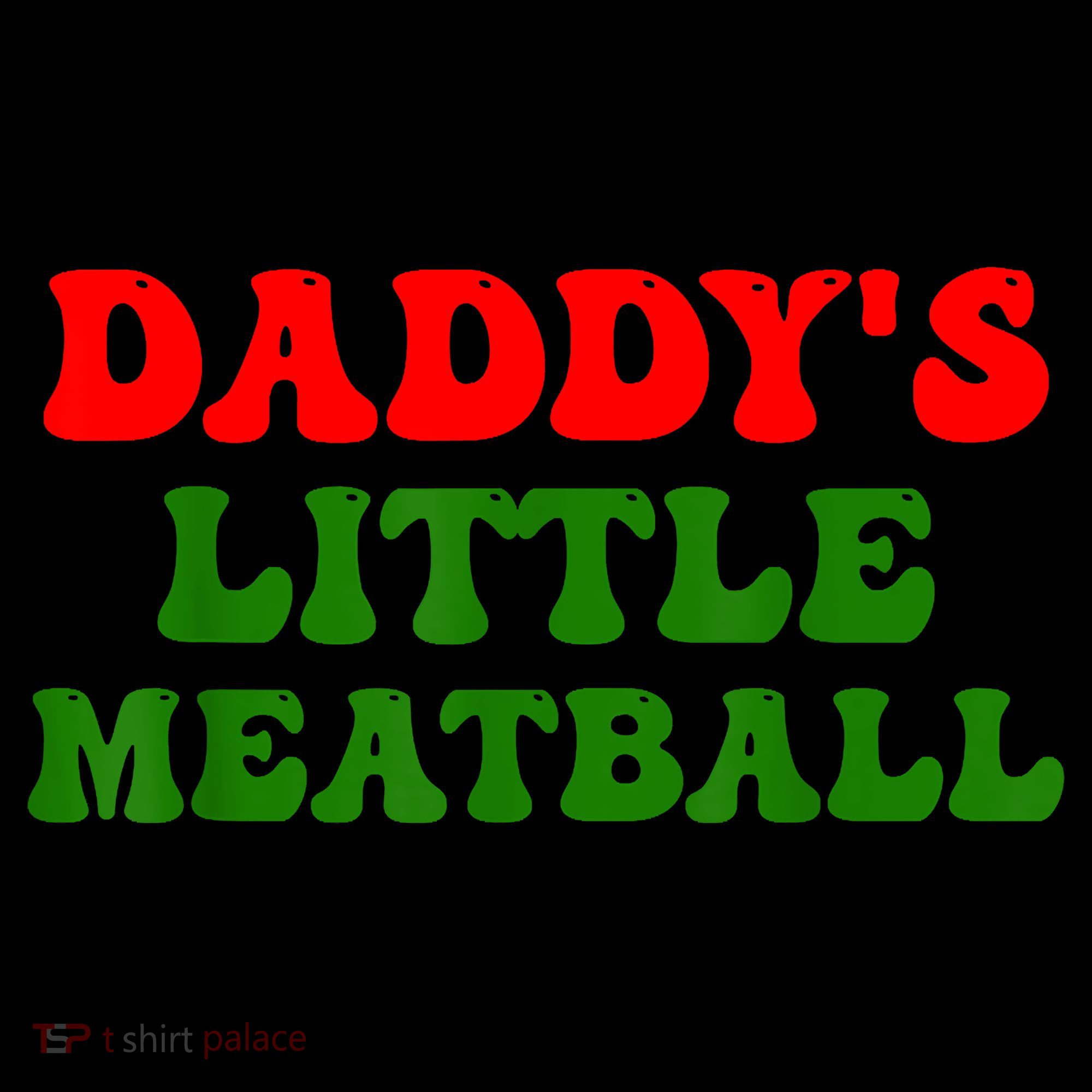 Daddys Little Meatball Funny Italian Dad Joke Coffee Mug