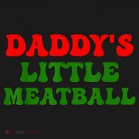 Daddys Little Meatball Funny Italian Dad Joke Women's Tank Top thumb 5