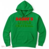 Daddys Little Meatball Funny Italian Dad Joke Hoodie thumb 0