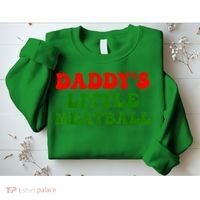 Daddys Little Meatball Funny Italian Dad Joke Sweatshirt thumb 2