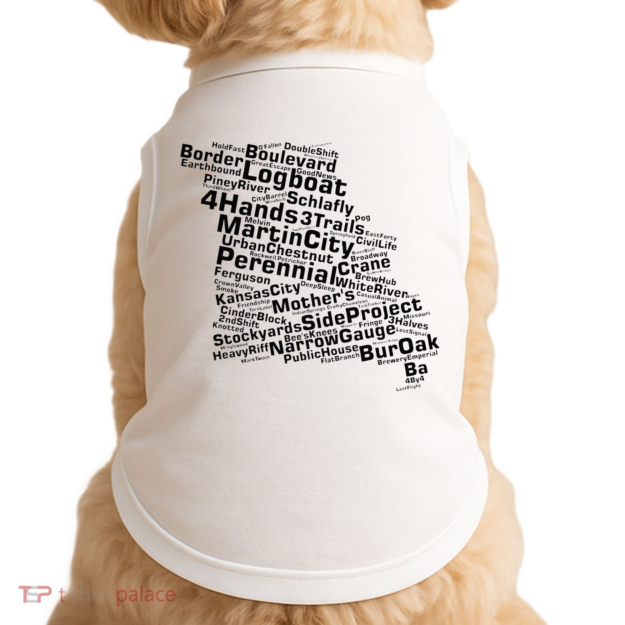 Drink Local Missouri Breweries Doggie Tank