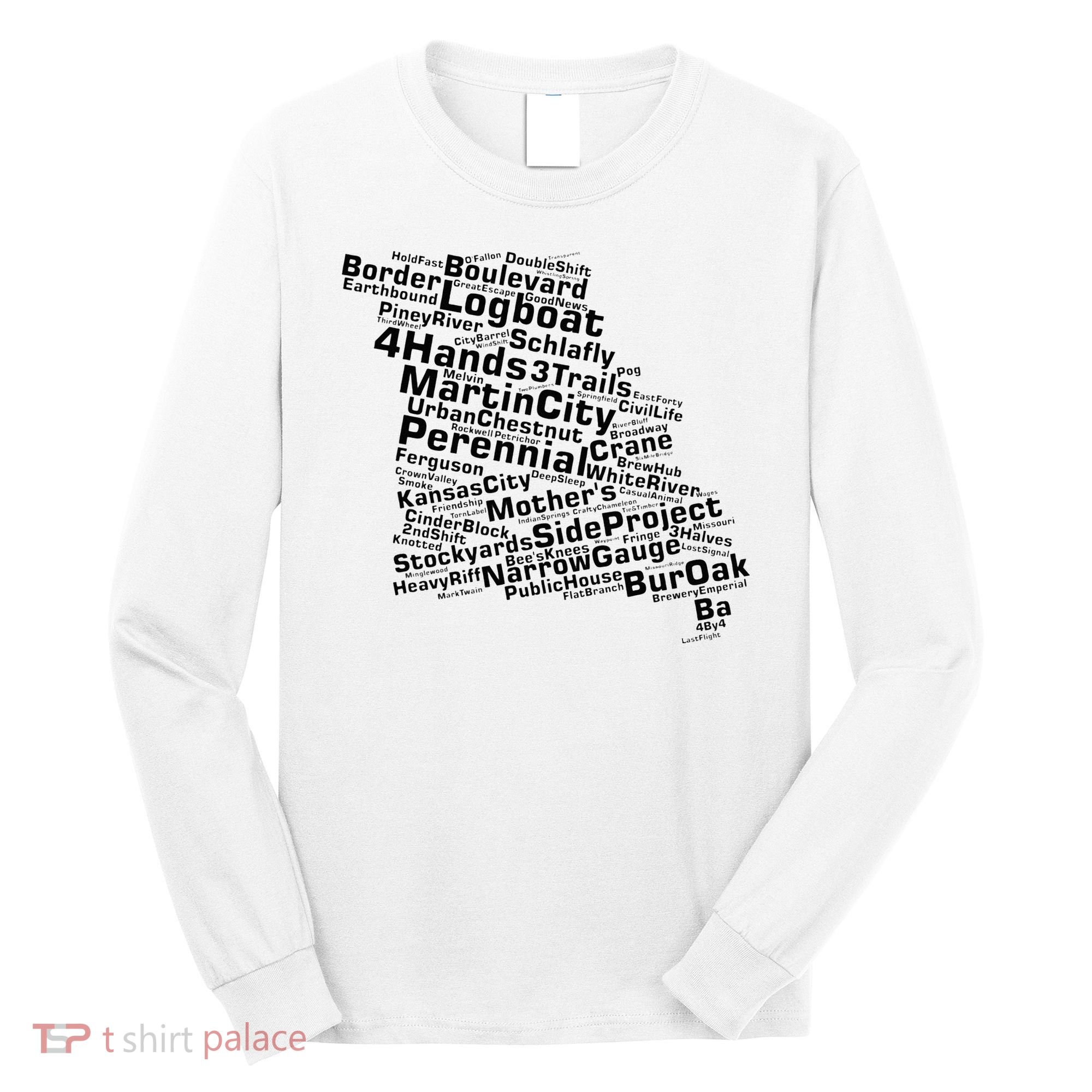 Drink Local Missouri Breweries Long Sleeve Shirt