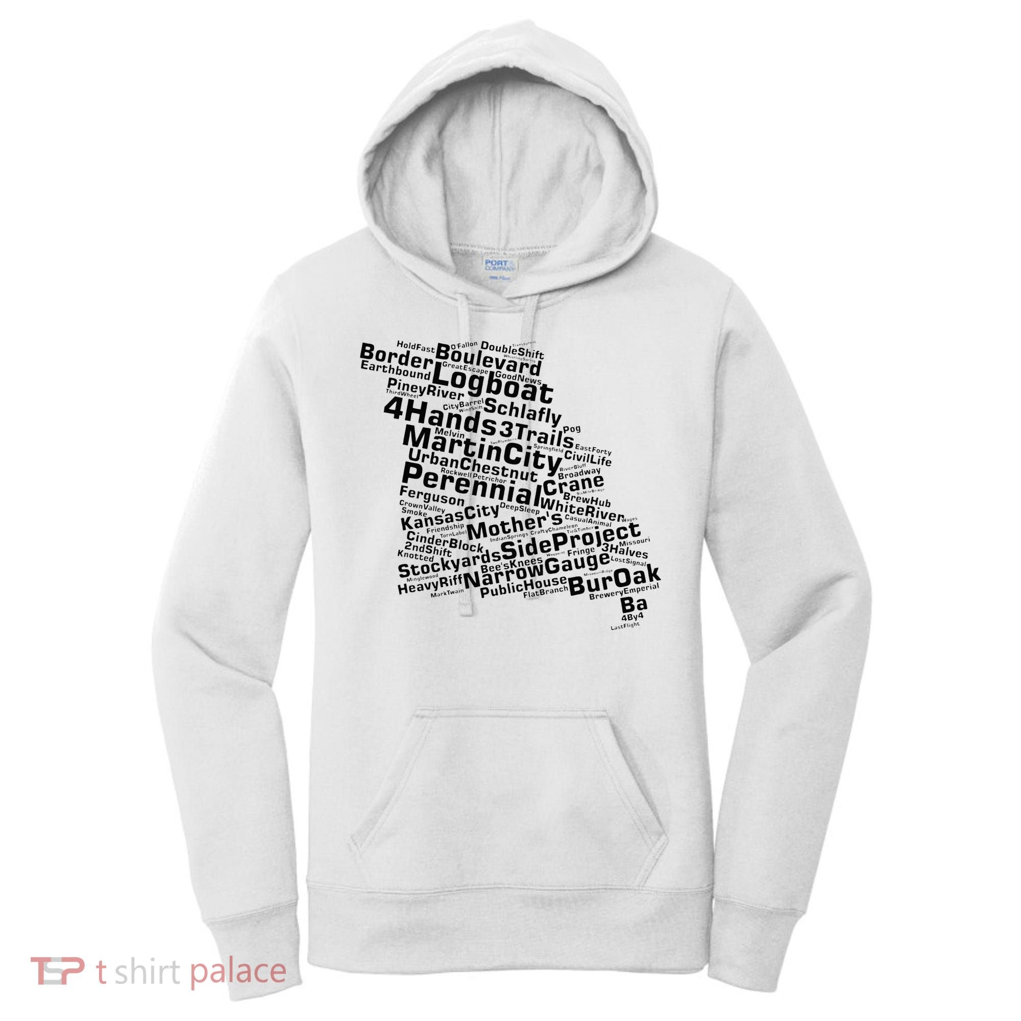 Drink Local Missouri Breweries Women's Hoodie