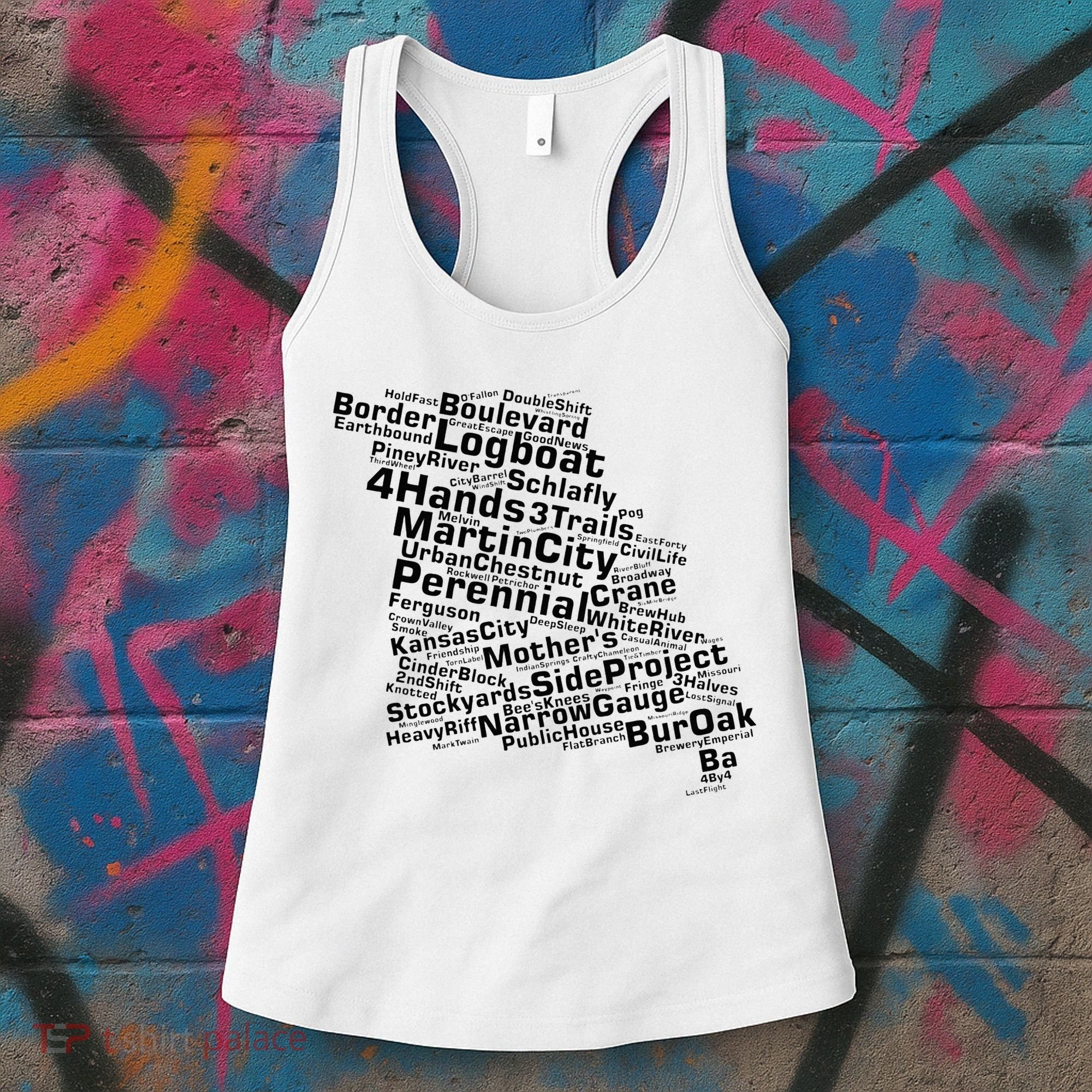 Drink Local Missouri Breweries Women's Tank Top