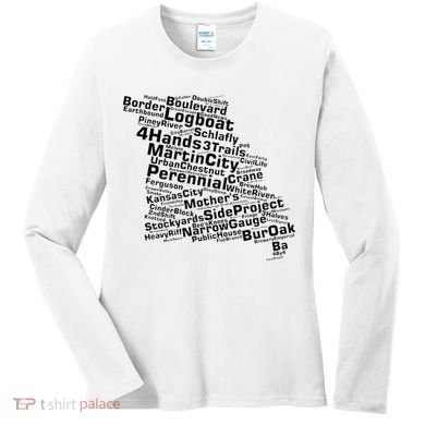 Drink Local Missouri Breweries Women's Long Sleeve Shirt