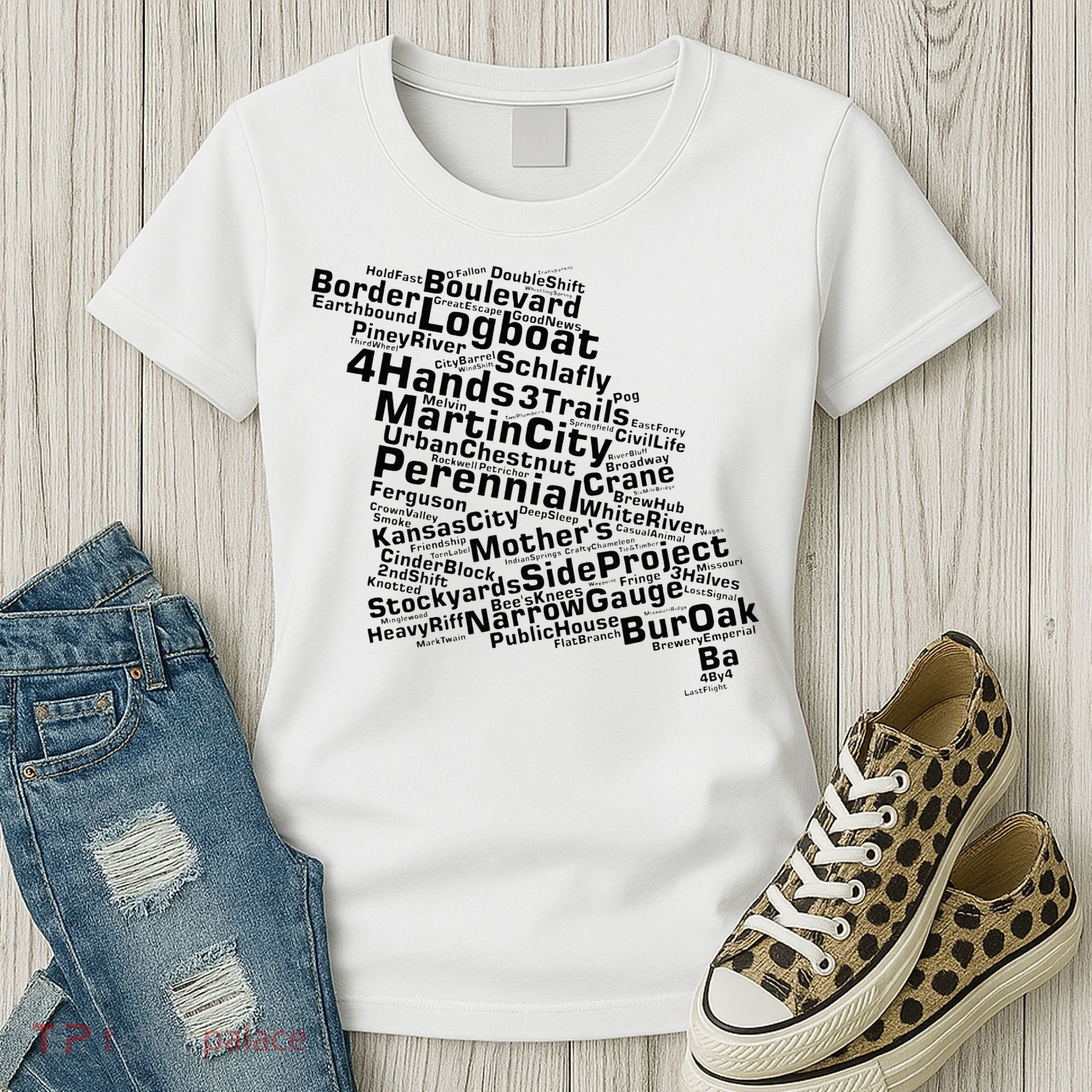 Drink Local Missouri Breweries Women's T-Shirt