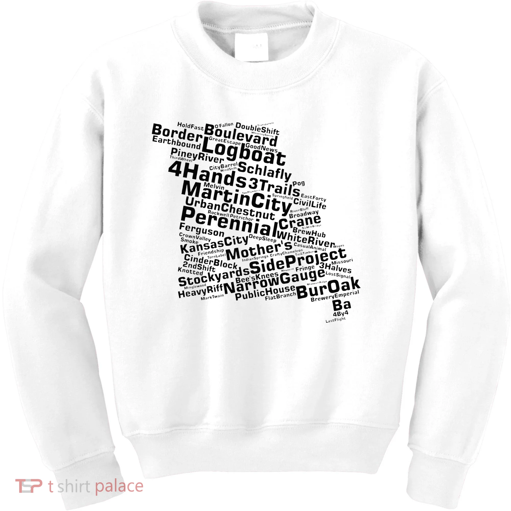 Drink Local Missouri Breweries Kids Sweatshirt