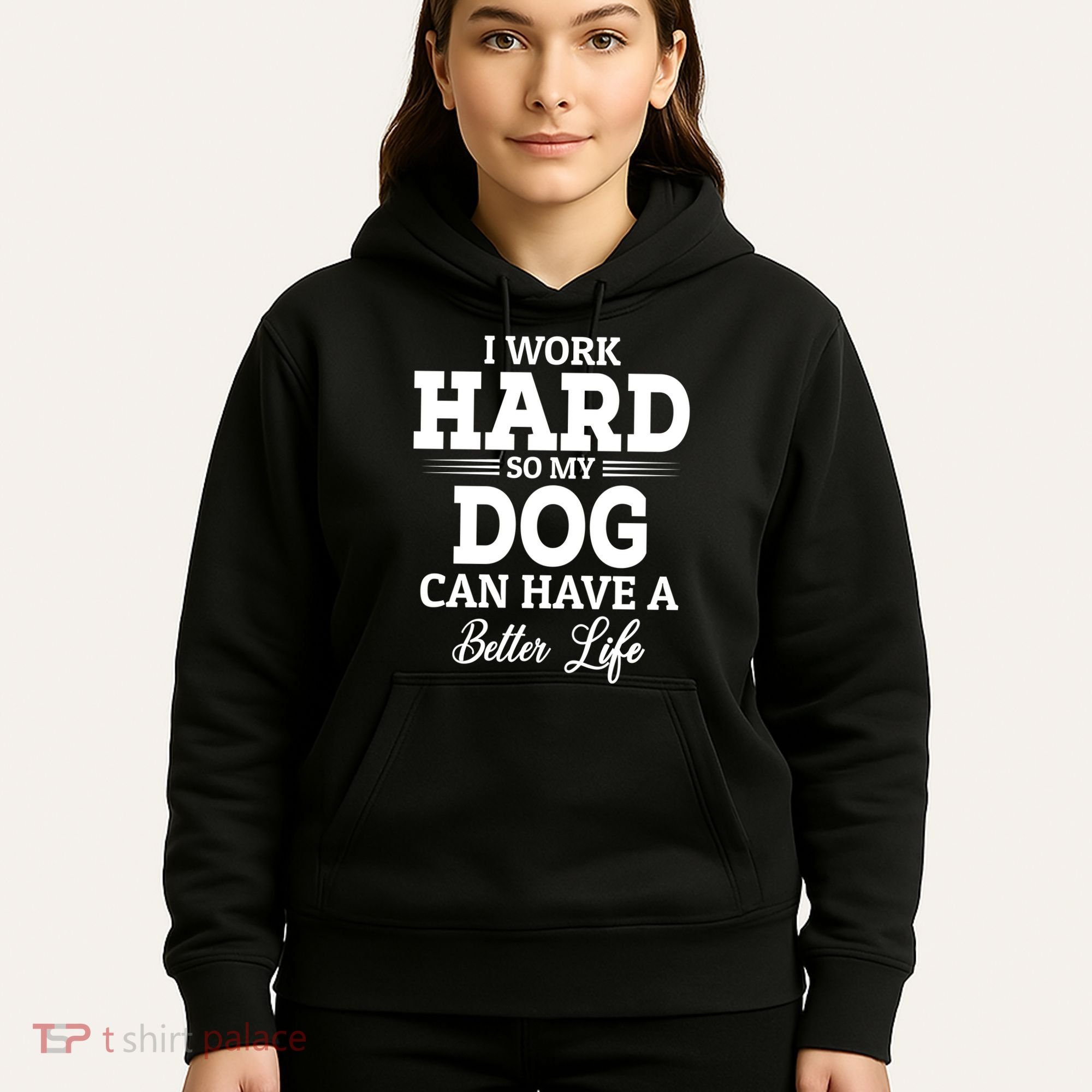 Dog Lovers Motivation Quote Hoodie