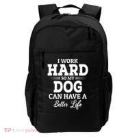 Dog Lovers Motivation Quote Backpack thumb 0