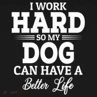 Dog Lovers Motivation Quote Button thumb 1