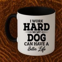 Dog Lovers Motivation Quote Coffee Mug thumb 2