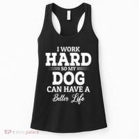 Dog Lovers Motivation Quote Women's Tank Top thumb 0
