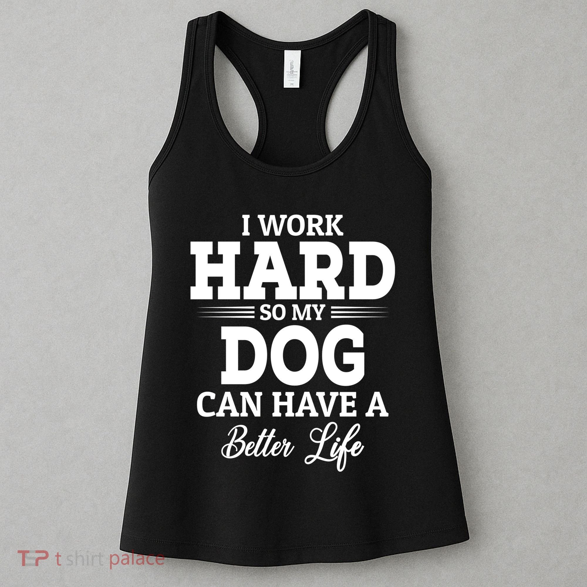 Dog Lovers Motivation Quote Women's Tank Top