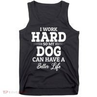 Dog Lovers Motivation Quote Tank Top thumb 0