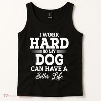 Dog Lovers Motivation Quote Tank Top thumb 2