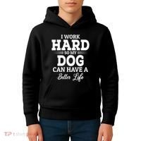 Dog Lovers Motivation Quote Kids Hoodie thumb 4