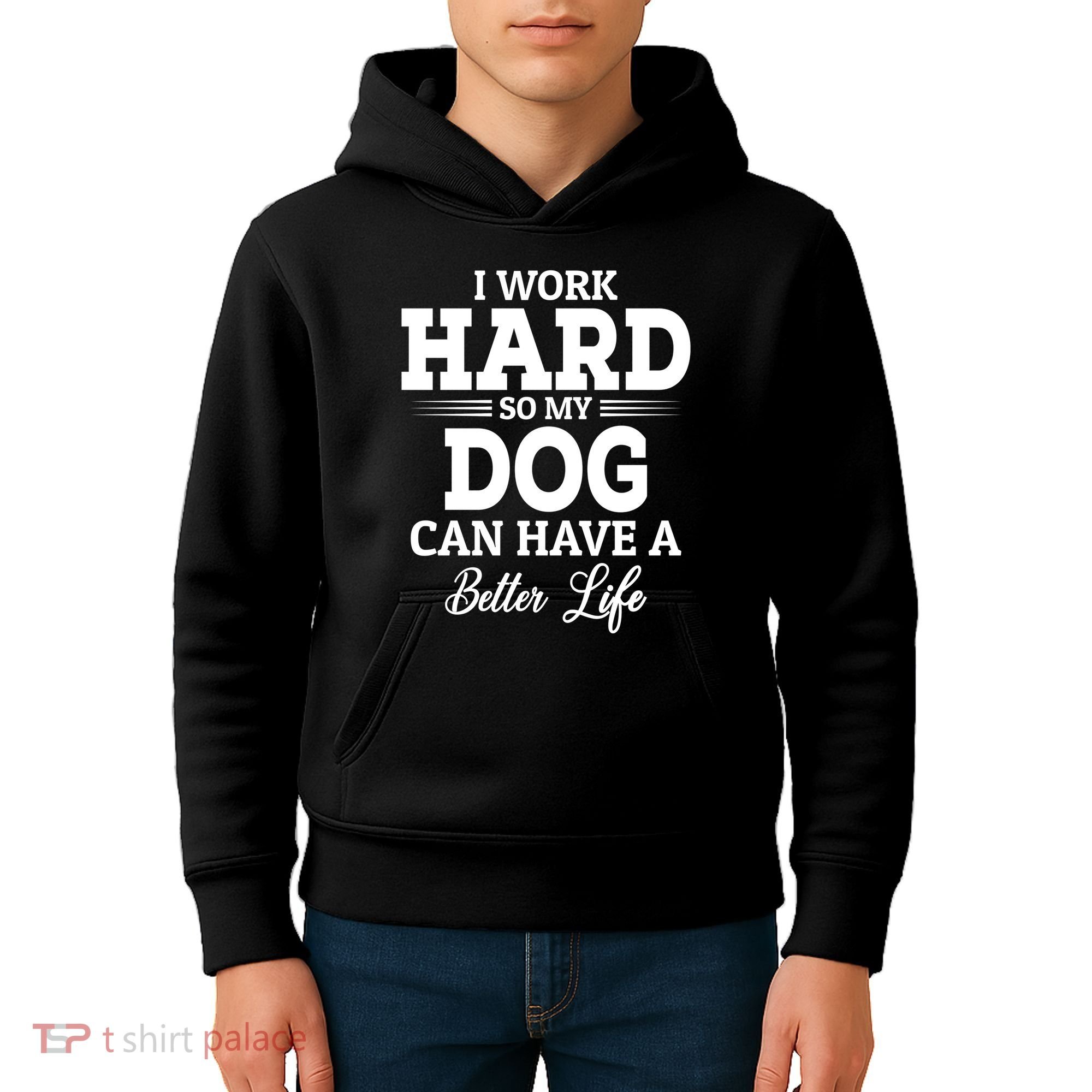 Dog Lovers Motivation Quote Kids Hoodie