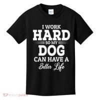 Dog Lovers Motivation Quote Kids T-Shirt thumb 0