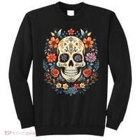 De Los Muertos Day of the Dead Sugar Skull Sweatshirt thumb 0