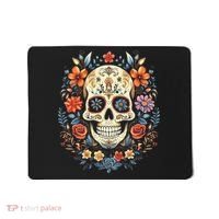 De Los Muertos Day of the Dead Sugar Skull Mousepad thumb 0