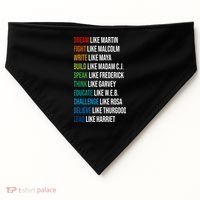 Dream Like Martin Luther King JR MLK For Lover Gift Idea USA-Made Doggie Bandana thumb 0