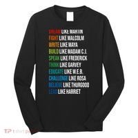 Dream Like Martin Luther King JR MLK For Lover Gift Idea Long Sleeve Shirt thumb 0