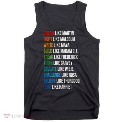 Dream Like Martin Luther King JR MLK For Lover Gift Idea Tank Top