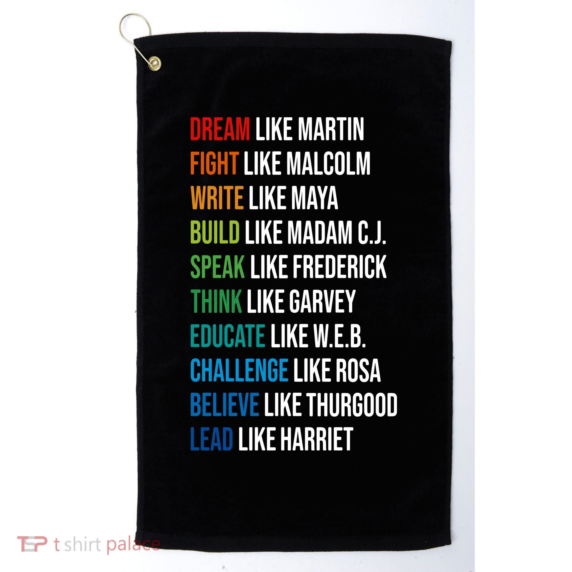 Dream Like Martin Luther King JR MLK For Lover Gift Idea Golf Towel