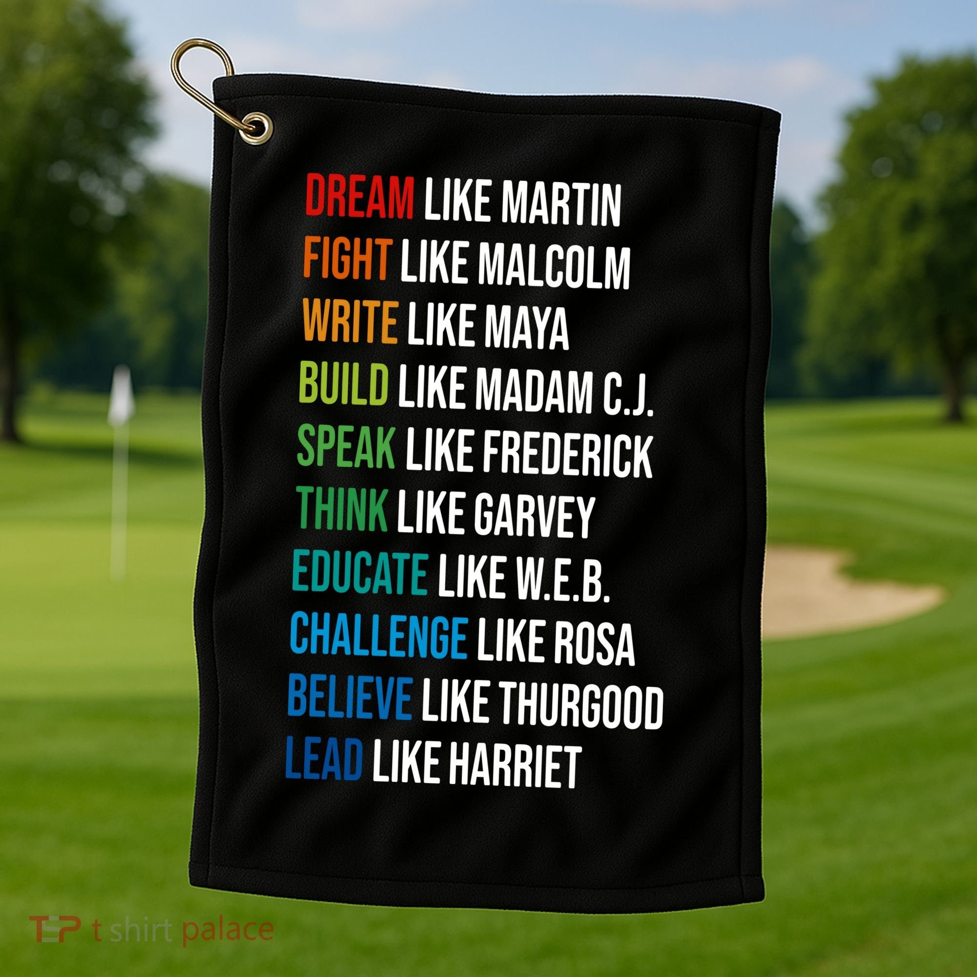Dream Like Martin Luther King JR MLK For Lover Gift Idea Golf Towel
