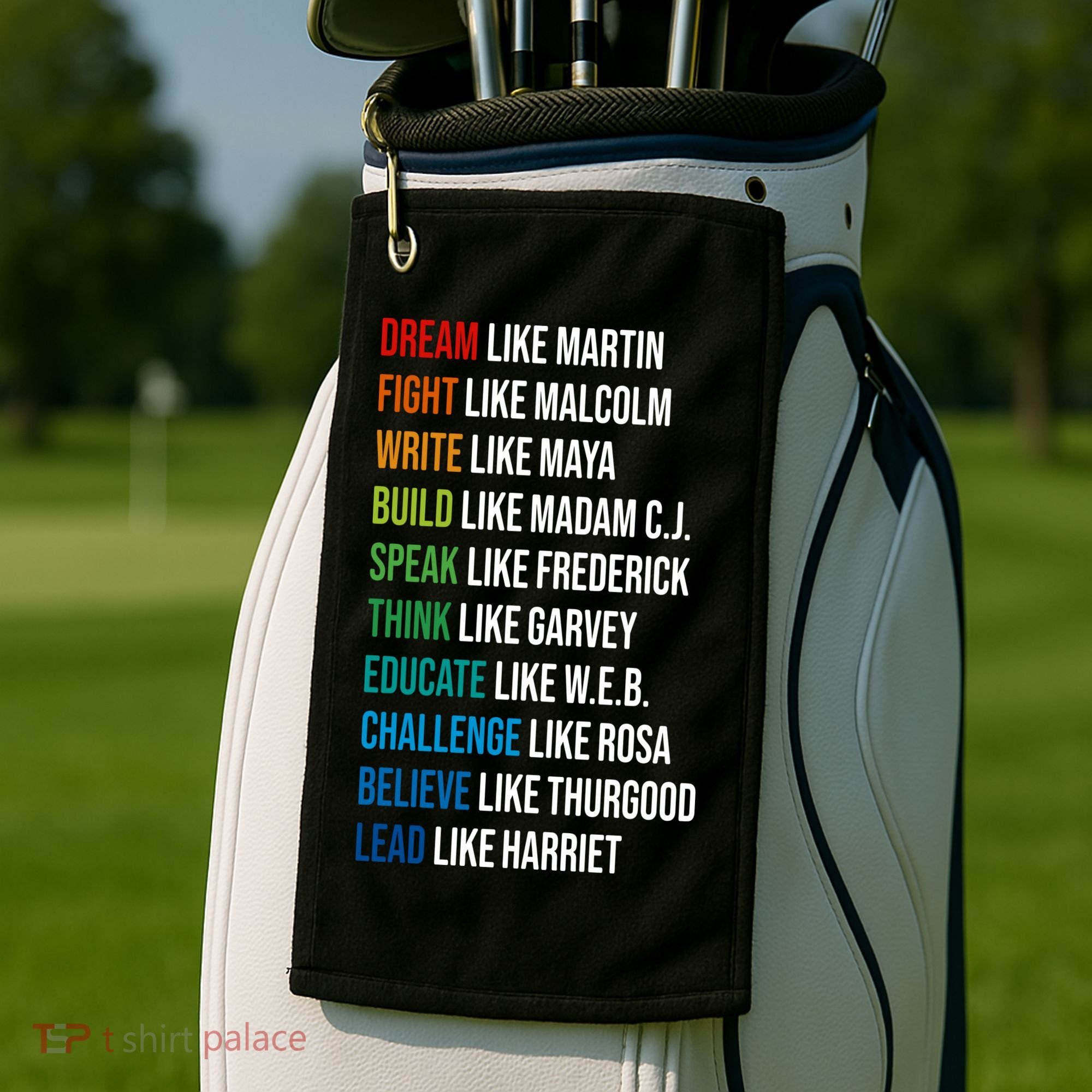 Dream Like Martin Luther King JR MLK For Lover Gift Idea Golf Towel