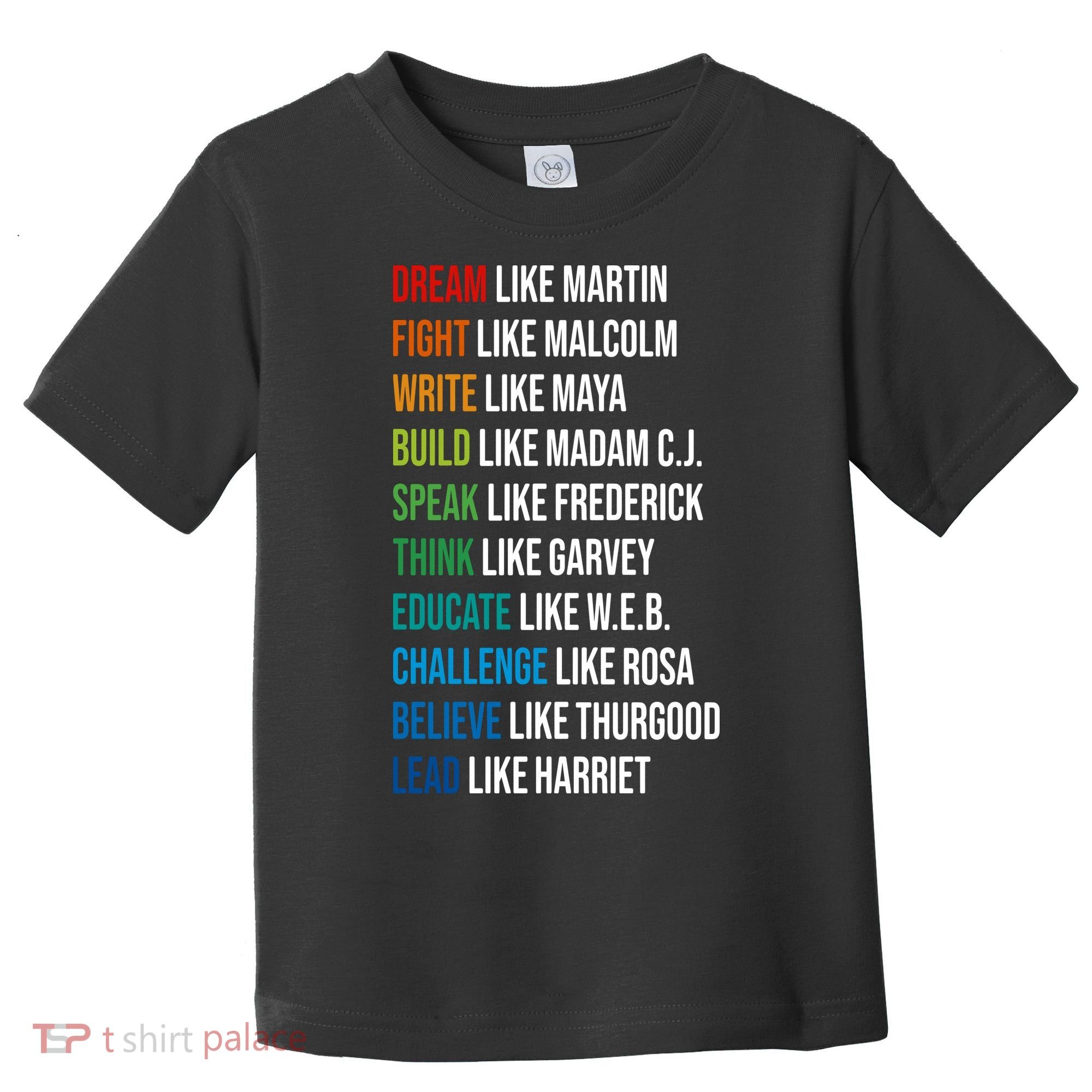 Dream Like Martin Luther King JR MLK For Lover Gift Idea Toddler T-Shirt
