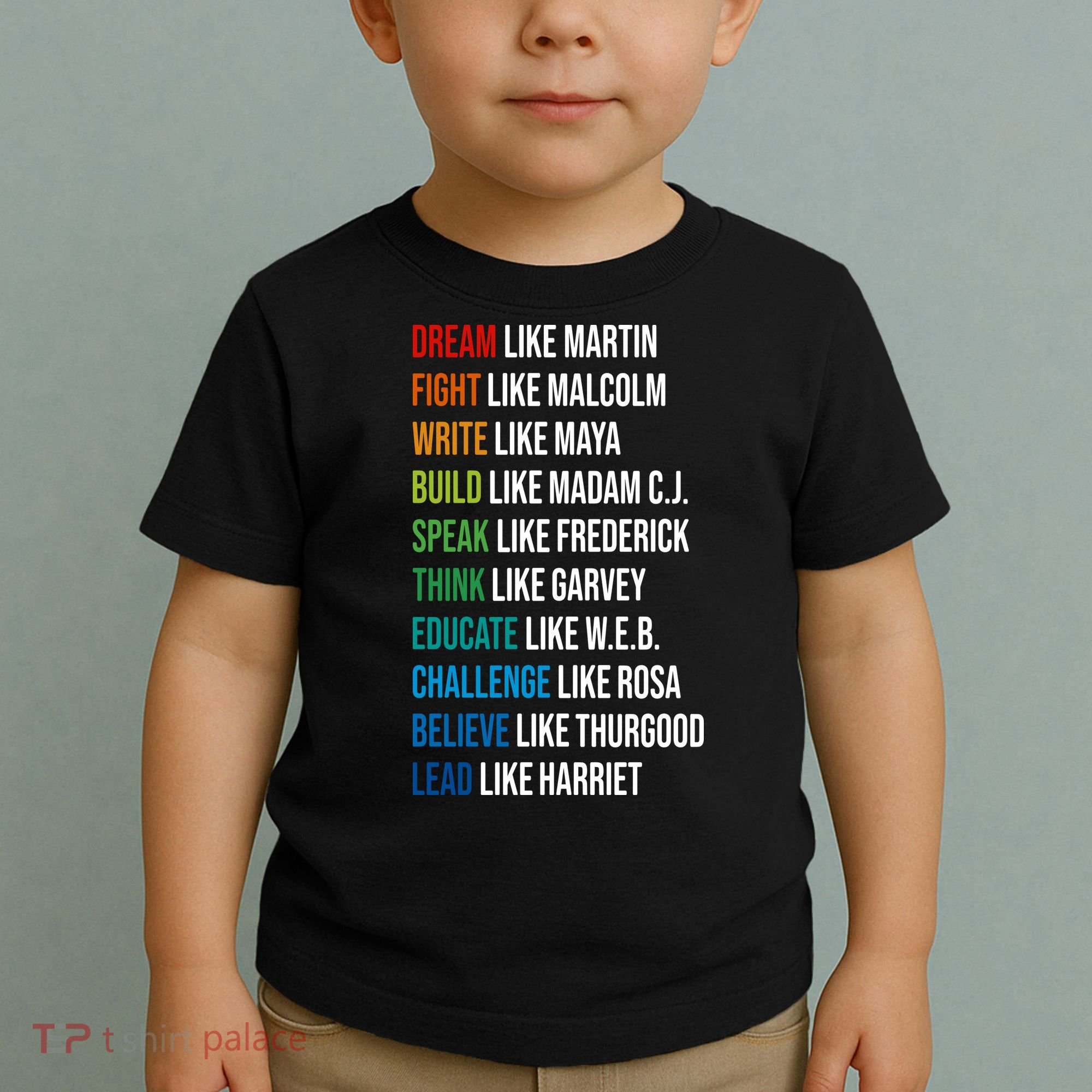 Dream Like Martin Luther King JR MLK For Lover Gift Idea Toddler T-Shirt