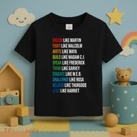 Dream Like Martin Luther King JR MLK For Lover Gift Idea Toddler T-Shirt thumb 3