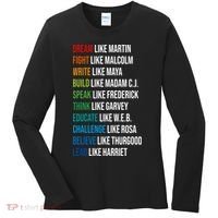 Dream Like Martin Luther King JR MLK For Lover Gift Idea Women's Long Sleeve Shirt thumb 0