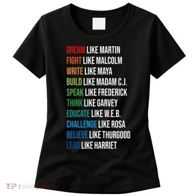 Dream Like Martin Luther King JR MLK For Lover Gift Idea Women's T-Shirt