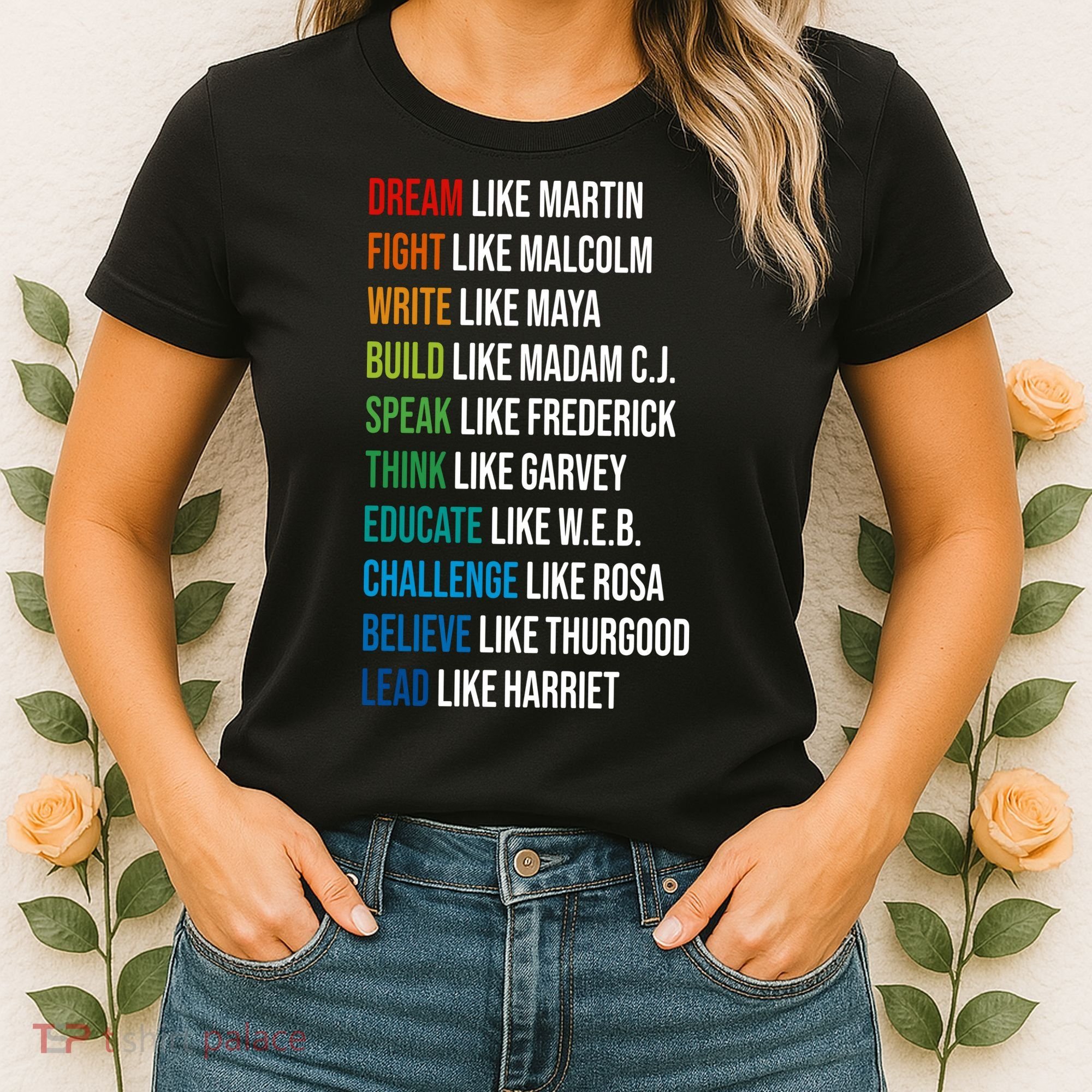 Dream Like Martin Luther King JR MLK For Lover Gift Idea Women's T-Shirt