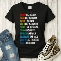 Dream Like Martin Luther King JR MLK For Lover Gift Idea Women's T-Shirt thumb 3