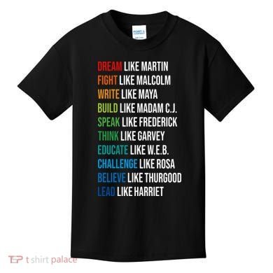 Dream Like Martin Luther King JR MLK For Lover Gift Idea Kids T-Shirt