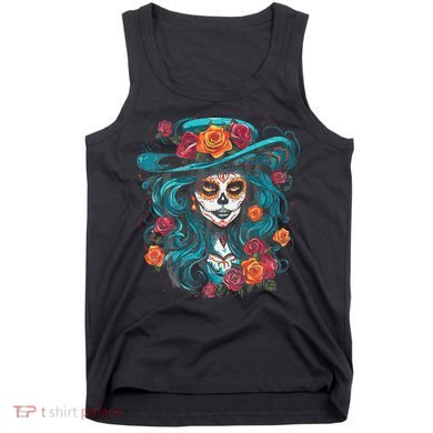 De Los Muertos La Catrina Day of the Dead Tank Top