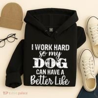 Dog Lovers Motivational Quote Hoodie thumb 4